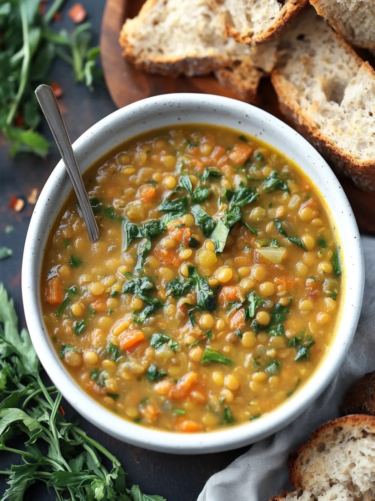 Easy Veggie Lentil Soup - A Hearty and Comforting Delight