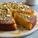 Flourless Orange Pistachio and Almond Cake - Snack On Meat