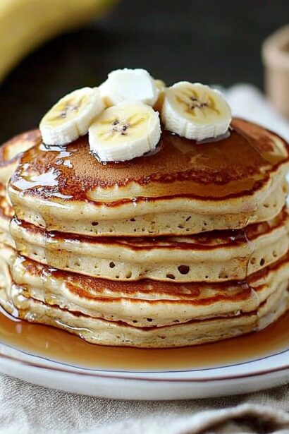Fluffy Banana Pancakes Recipe