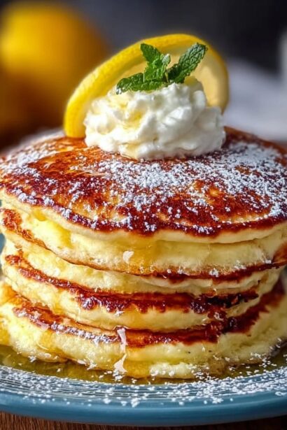 Fluffy Lemon Ricotta Pancakes