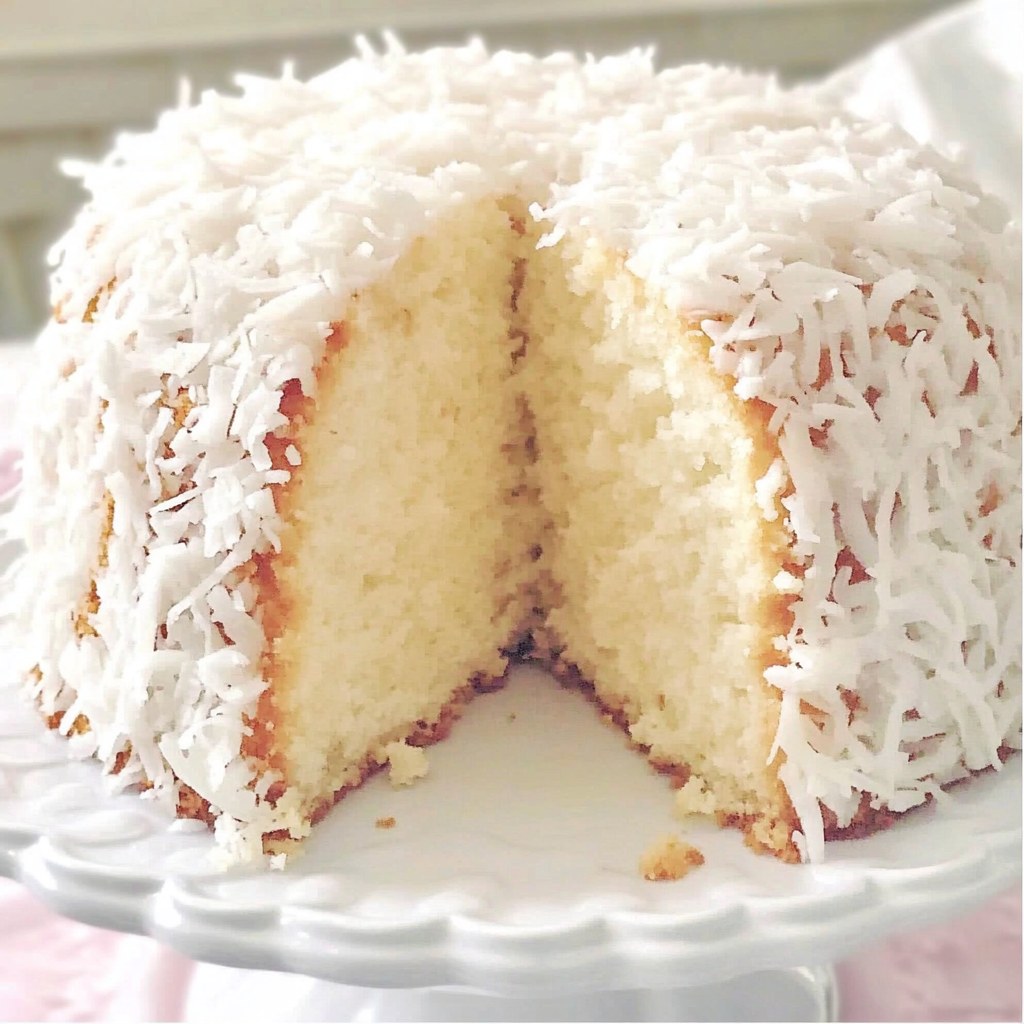From-Scratch Coconut Pound Cake – Rich Moist Southern Cake