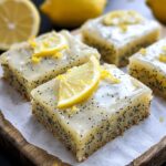 Glazed Lemon Poppy Seed Bars: Irresistible Joy