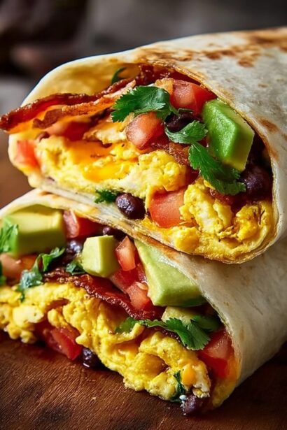 High-Protein Breakfast Burrito
