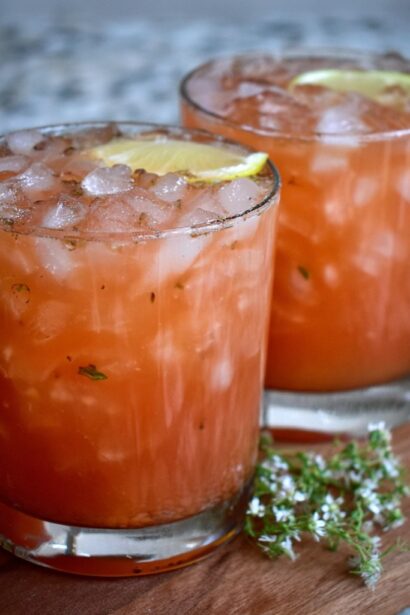 Iced Guava White Tea Lemonade - Snack On Meat