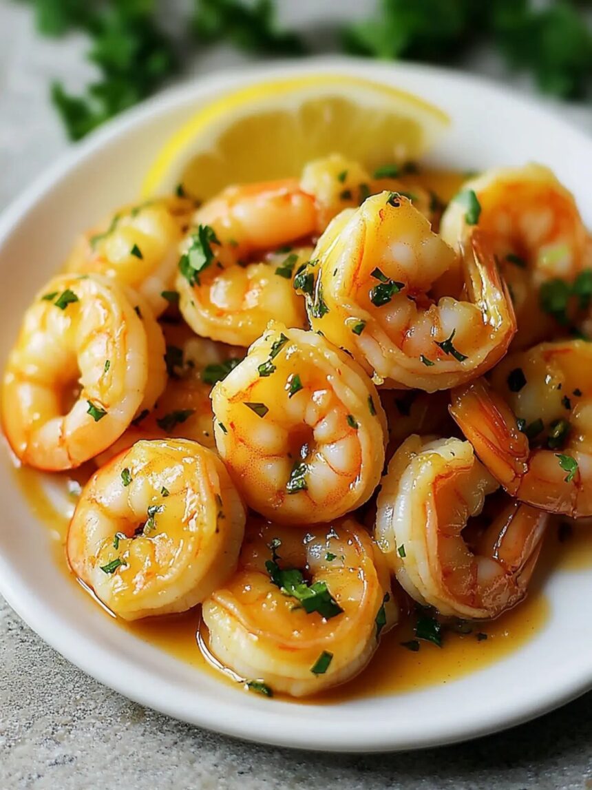Irresistible Honey Mustard Garlic Shrimp That's Quick