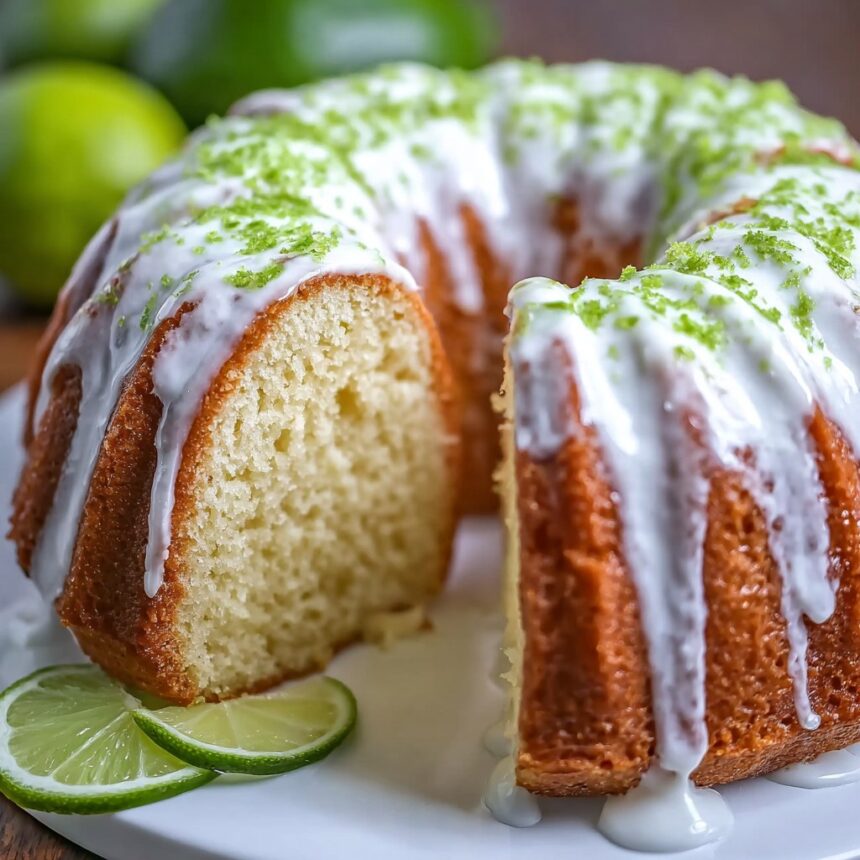 Key Lime Pound Cake 🍋✨ - Snack On Meat