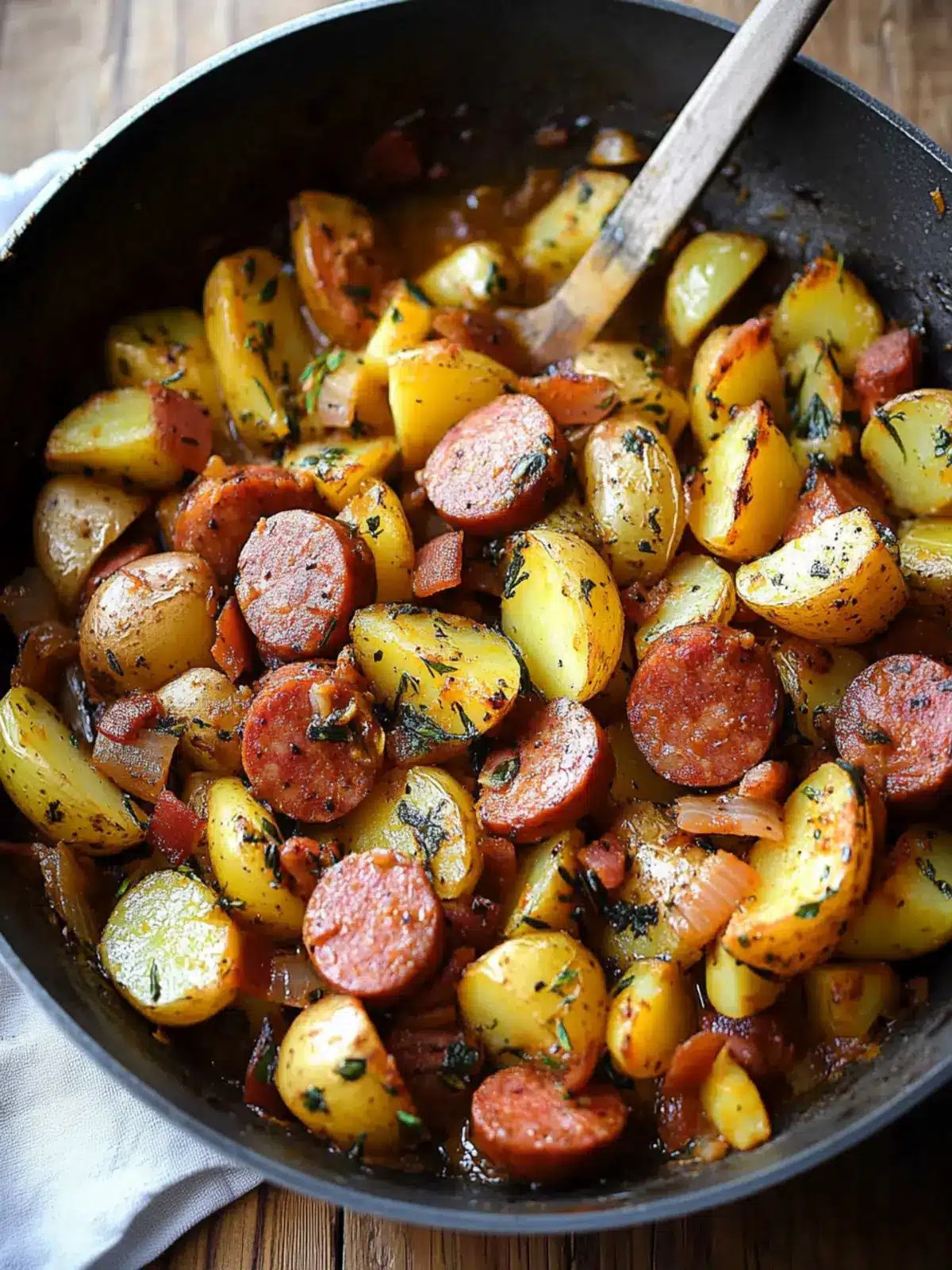 Kielbasa Potato Skillet: An Easy Comfort Food Delight