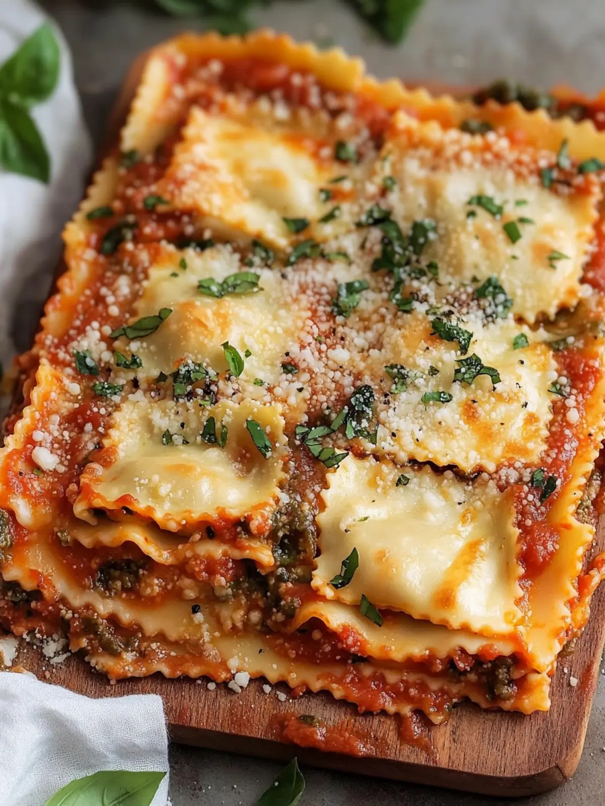 Lazy Ravioli Lasagna: Your Easy Comfort Food Solution