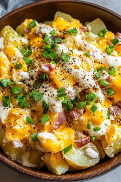 Loaded Baked Potato Salad: The Ultimate Comfort Dish