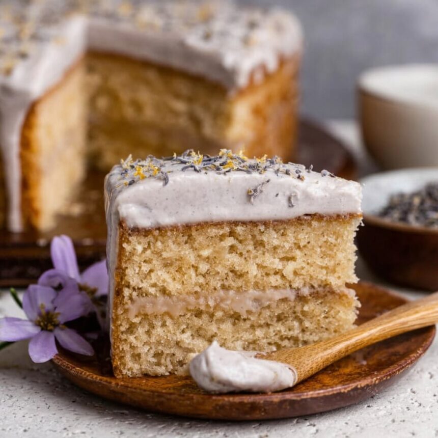 London Fog Cake – A Soft, Elegant Earl Grey Dessert - Snack On Meat