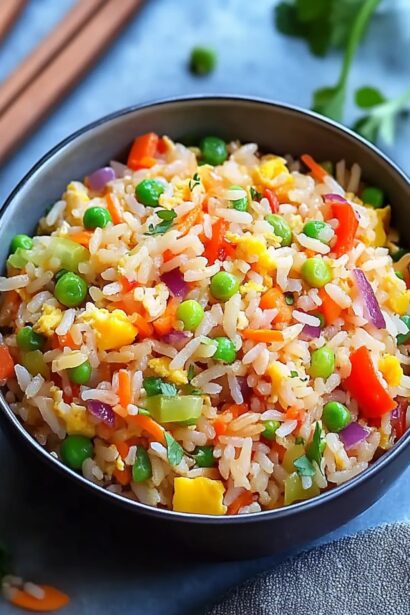 Magical Rainbow Fried Rice: A Delicious, Kid-Friendly Meal
