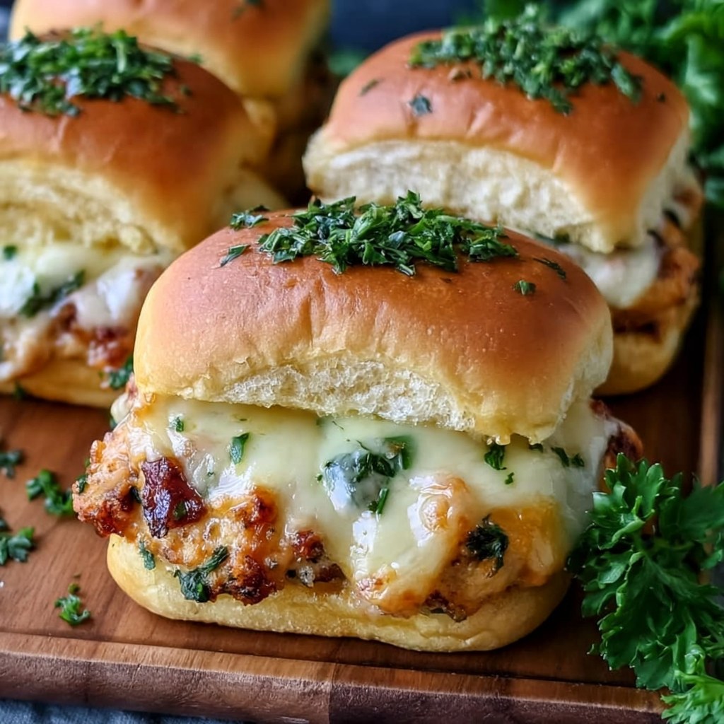 Marry Me Chicken Sliders - Snack On Meat