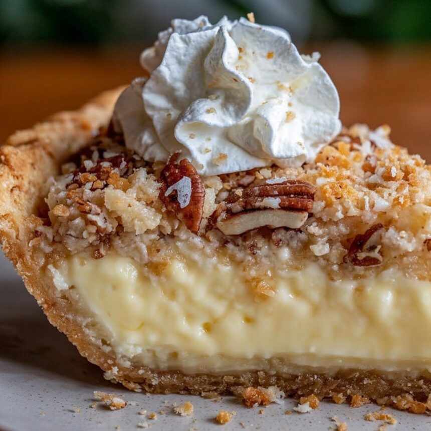 Old-Fashioned Sawdust Pie from Kentucky – Classic Southern Pie Recipe