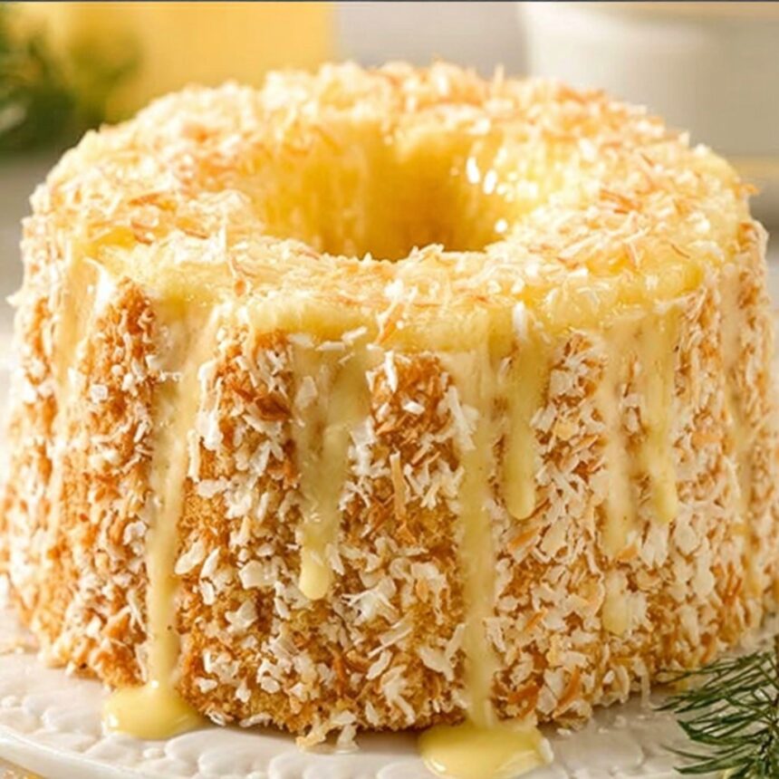 Piña Colada Pineapple Pound Cake – Tropical Coconut Pineapple Cake