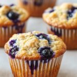 Protein Cottage Cheese Blueberry Muffins