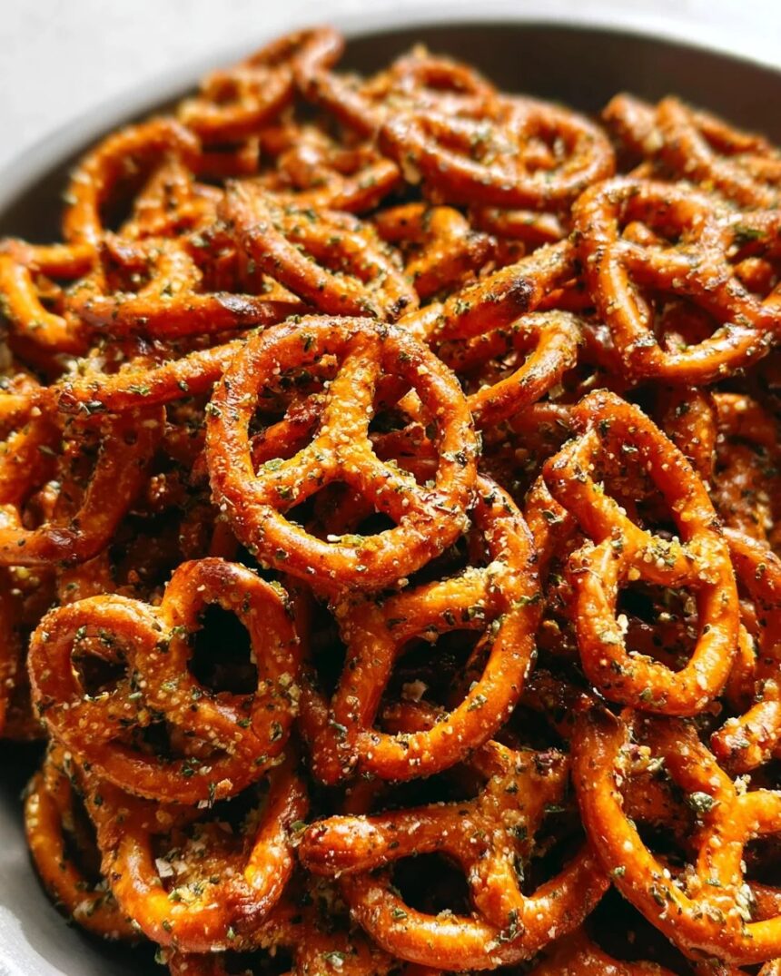 Ranch Pretzels Recipe - Irresistibly Delicious Snack Idea