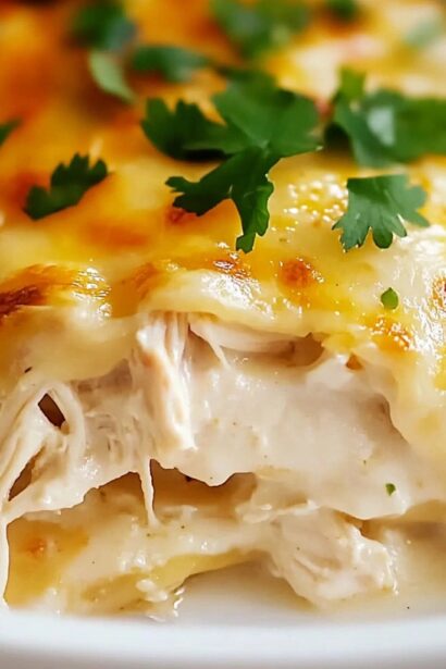 Sour Cream Chicken Enchilada Casserole – Easy Dinner