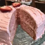 Strawberry Buttermilk Pound Cake – Fresh Strawberry Dessert