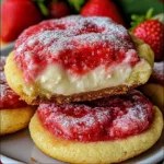 Strawberry Cheesecake Cookies – Creamy & Easy Homemade Cooki