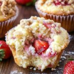 Strawberry Cream Cheese Muffins with Streusel Crumb Topping: Irresistible Joy