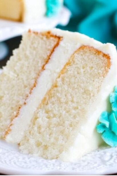 The Fluffiest White Cake – Soft, Moist Style White Cake Recipe