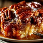 Ultimate Southern Pecan Pie Dump Cake – Easy Gooey Butter Pecan Dessert Recipe