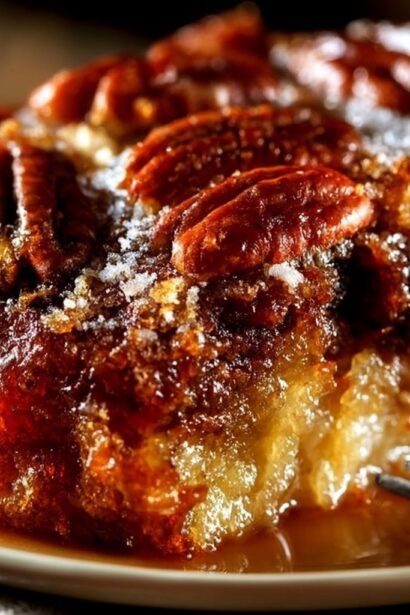 Ultimate Southern Pecan Pie Dump Cake – Easy Gooey Butter Pecan Dessert Recipe