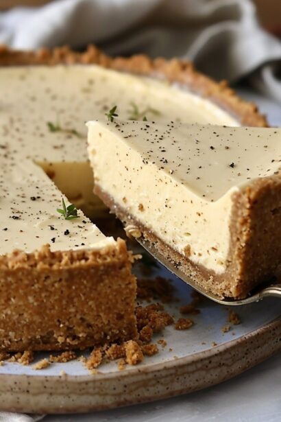 Vanilla Bean Brown Butter Cheesecake Rich Gourmet Cheesecake