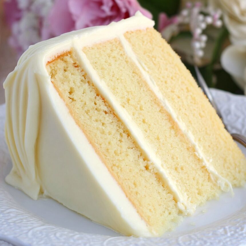 Vanilla Velvet Cake – Soft, Moist & Creamy Classic Cake Recipe