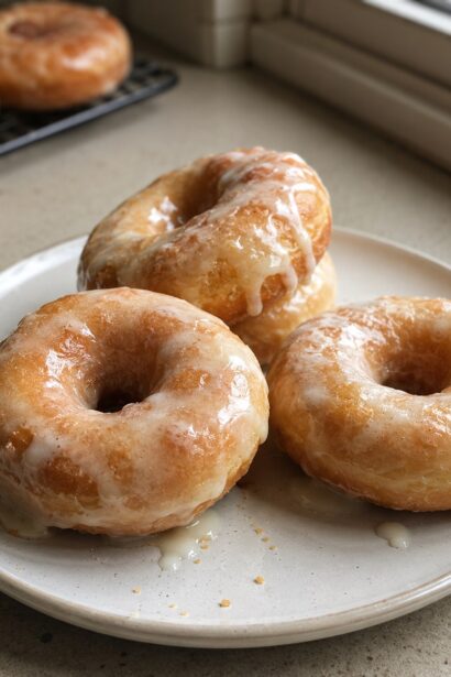 Vegan Air Fryer Donuts - Snack On Meat