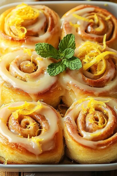Vegan Lemon Sweet Rolls: The Perfect Delightful Treat