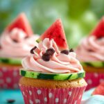 Watermelon Cupcakes: A Sweet Slice of Summer - Snack On Meat