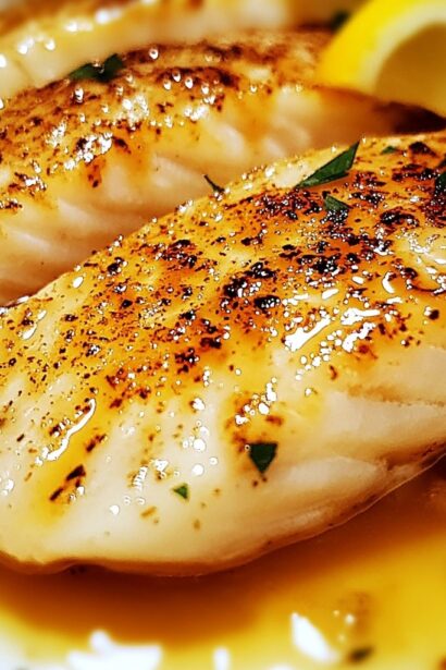 Zesty Lemon Butter Fish Fillet – Easy Garlic Fish Dinner