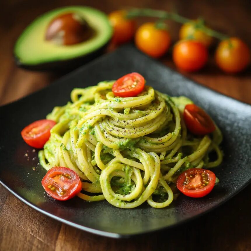Avocado Pesto Pasta