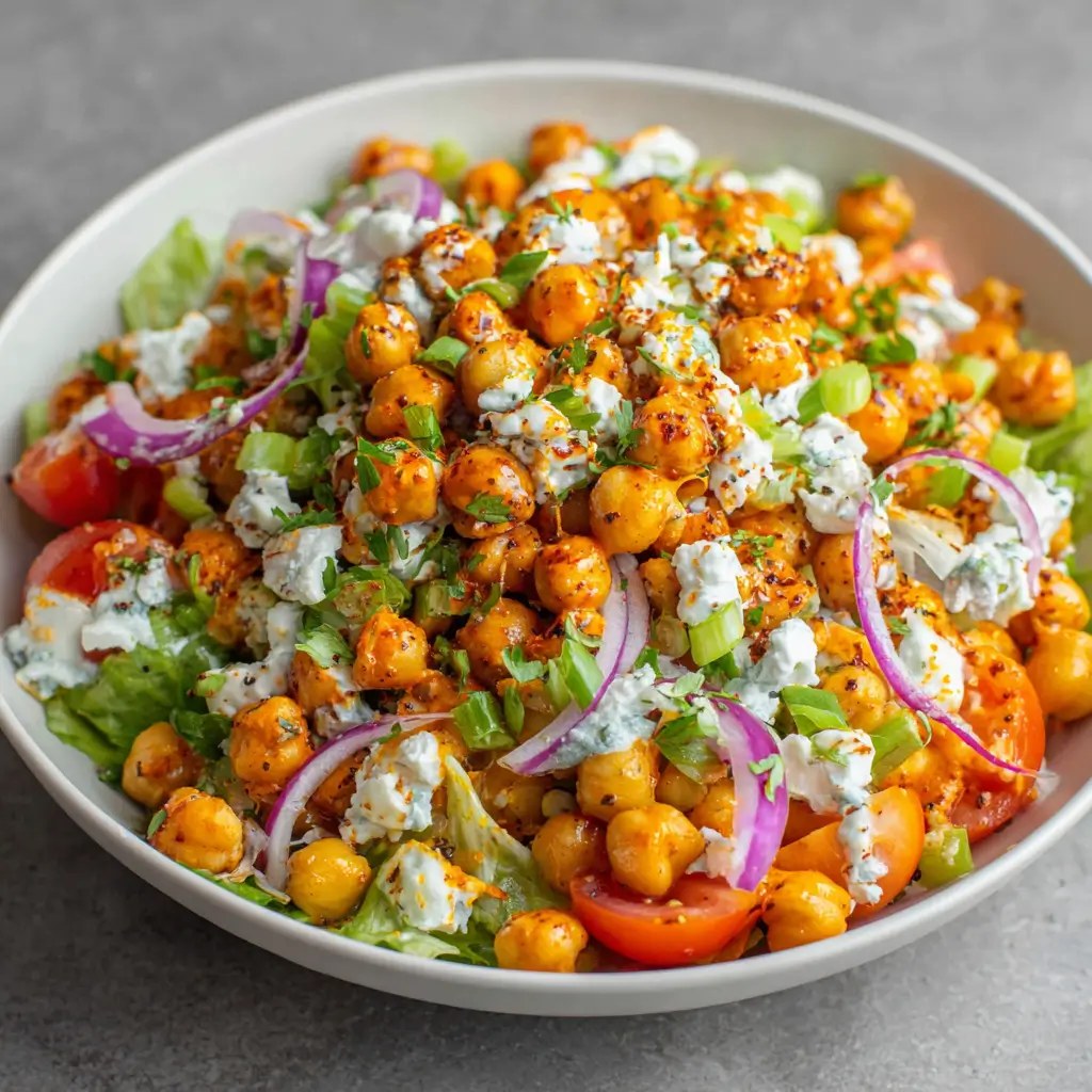 Buffalo Chickpea Salad