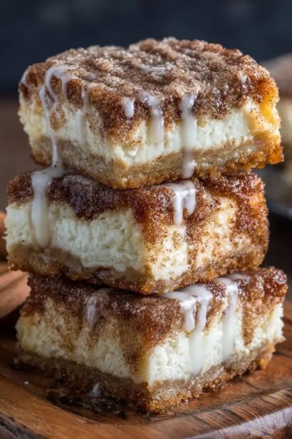 Churro Cheesecake Bars