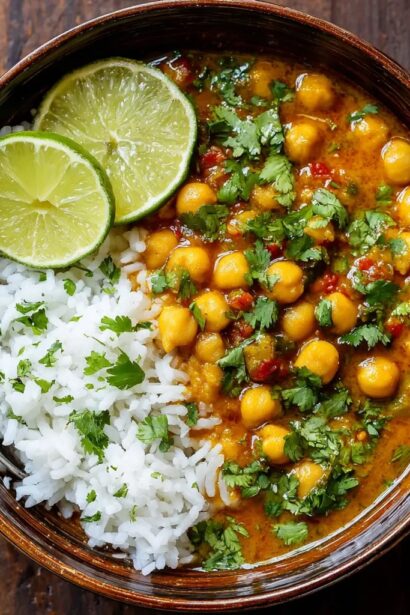 Coconut Chickpea Curry