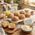 Coconut & Pineapple Cottage Cheese Muffins – Tropical & Protein-Packed