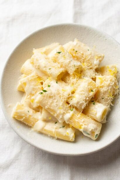 Creamy Lemon Pasta - foodnibble.com