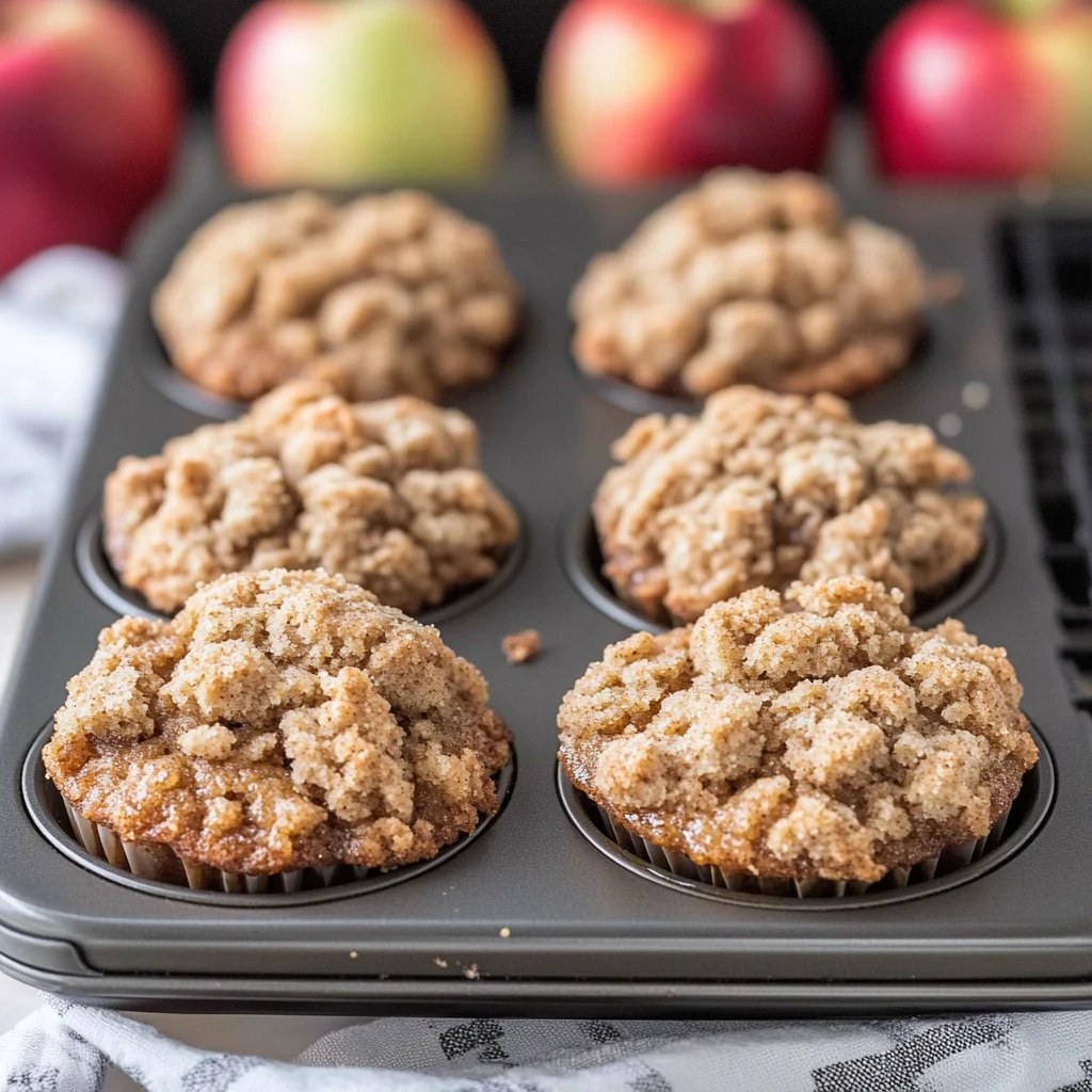 Delicious Apple Crumb Muffins Recipe