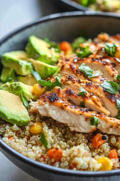 Delicious Chicken Quinoa Boal Recipe