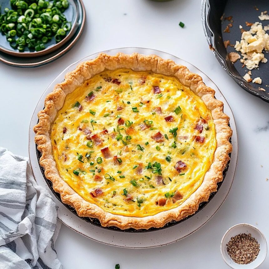 Delicious Cottage Cheese Quiche Recipe for Brunch