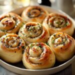 Delicious Garlic Swirl Rolls Recipe