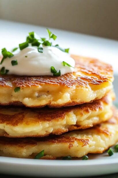 Delicious Leftover Mashed Potato Pancakes Recipe