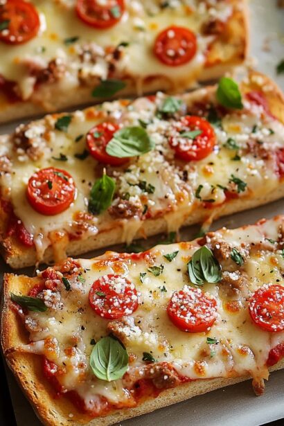 Easy French Bread Pizza Recipe