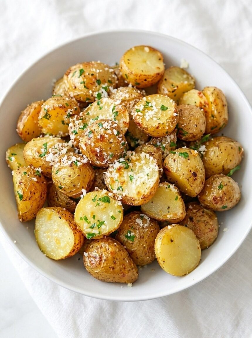 Garlic Butter Potatoes recipe - foodnibble.com