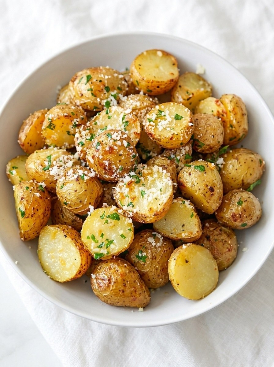 Garlic Butter Potatoes recipe - foodnibble.com