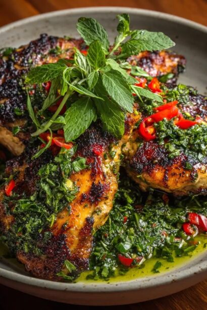Grilled Chimichurri Chicken