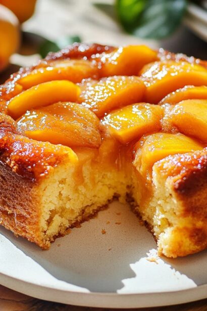 Irresistible Peach Cobbler Pound Cake Recipe