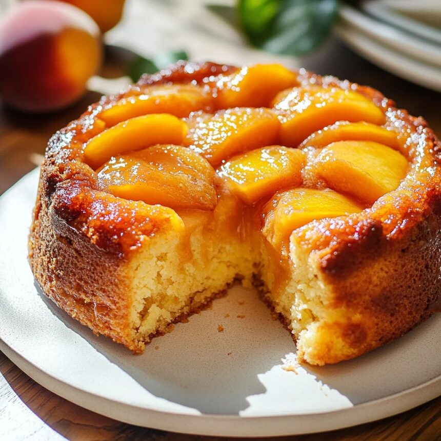 Irresistible Peach Cobbler Pound Cake Recipe